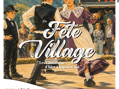 Affiche Fête au village 2026