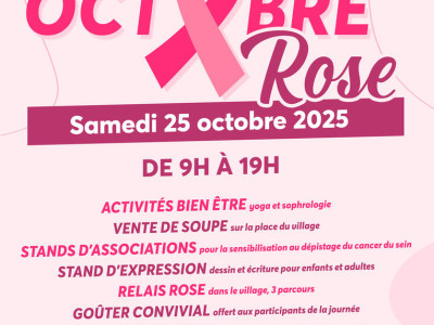 affiche octobre rose 25