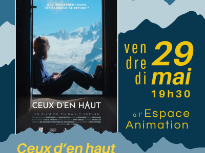 Affiche projection echanges Ceux d'en Haut