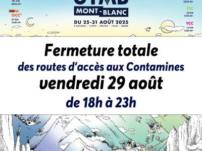 Affiche restriction de circulation 2025