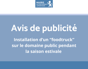 Avis de publicité