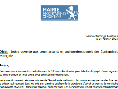 Capture lettre ouverte aux commerçants
