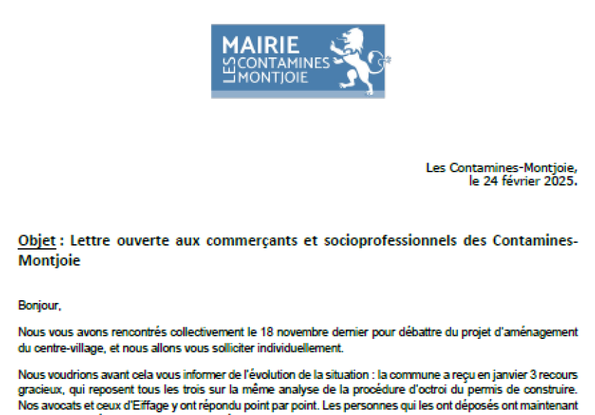 Capture lettre ouverte aux commerçants