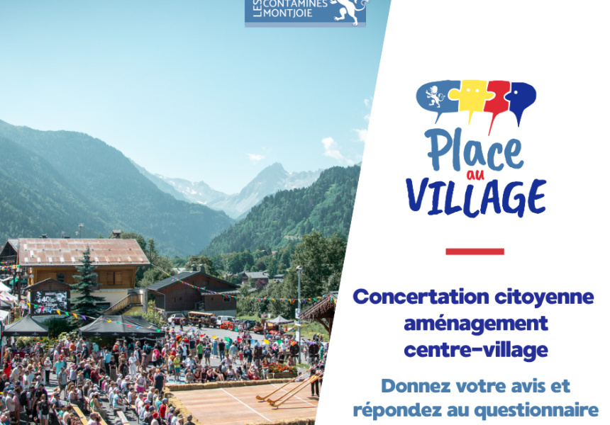 consultation citoyenne réaménagement centre-village