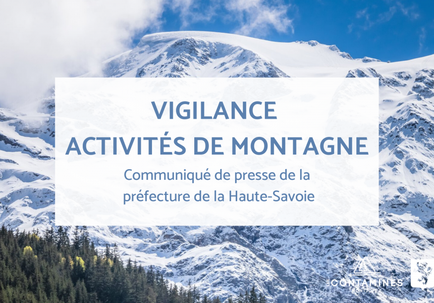CP Vigilance activités de montagne