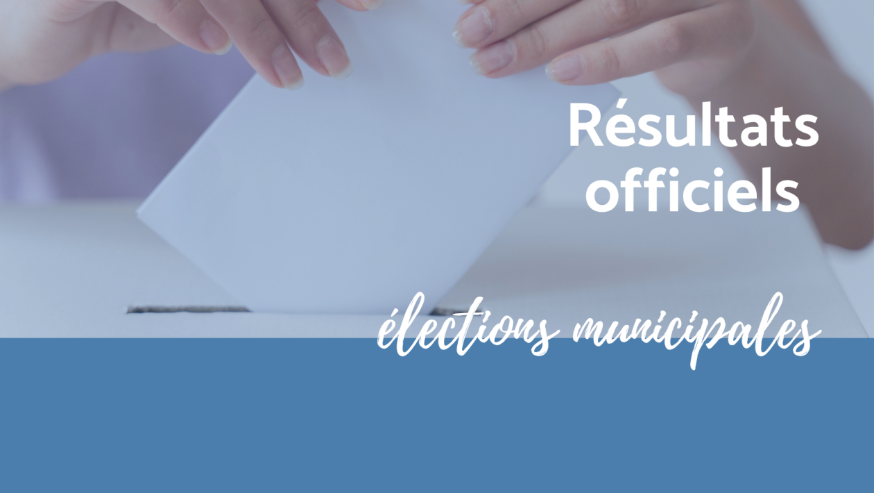 Elections municipales - résultats