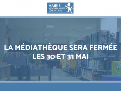 fermeture médiathèque