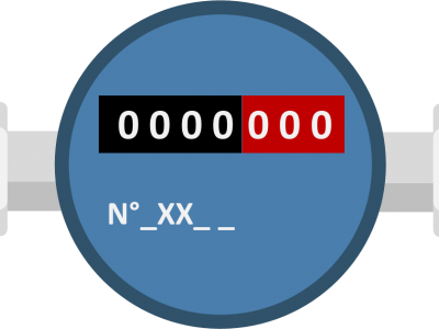 illustration compteur eau