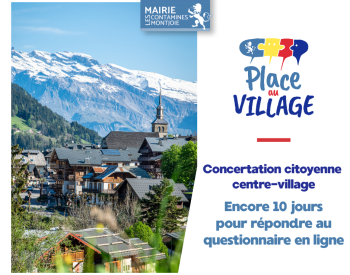 J-10 répondez au questionnaire centre-village