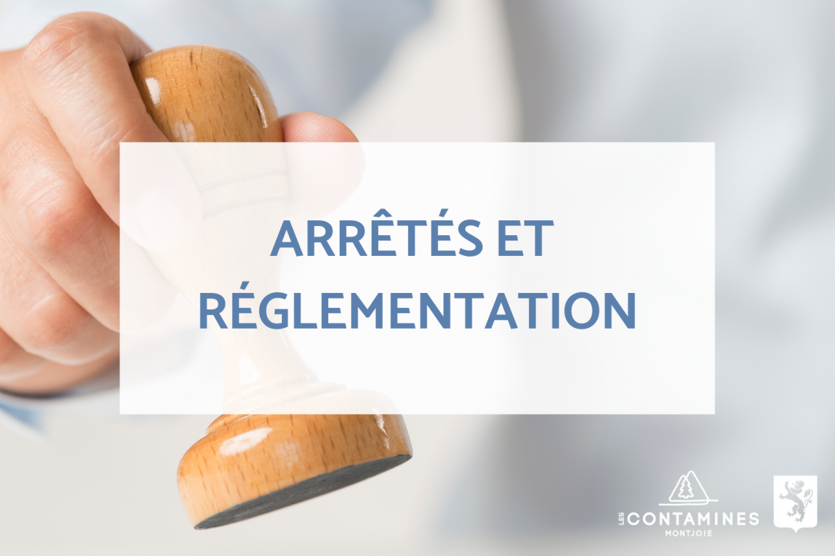 Arrêtés et réglementation 