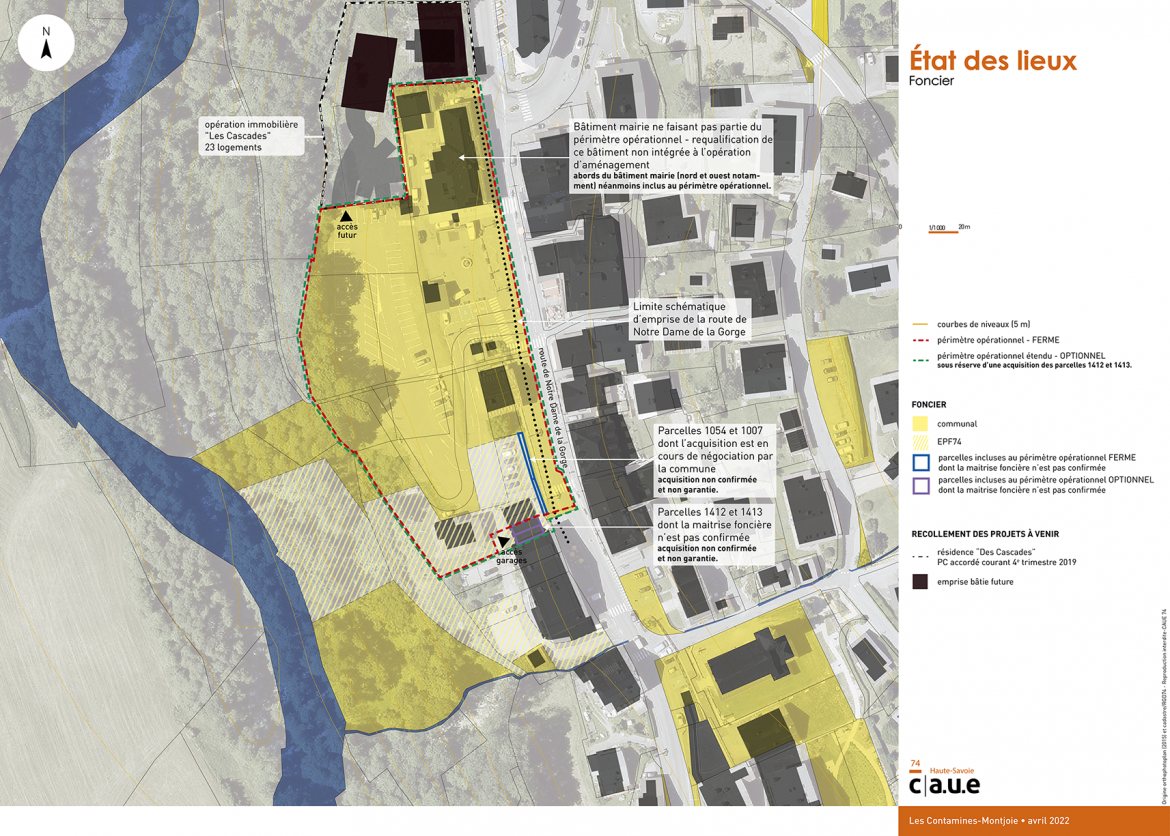 Le plan du foncier LOW