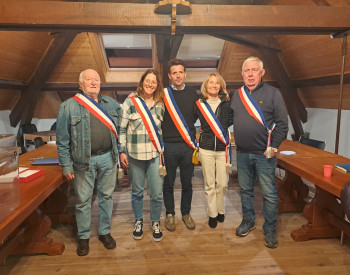 maire et adjoints - Conseil installation 20 03 2026