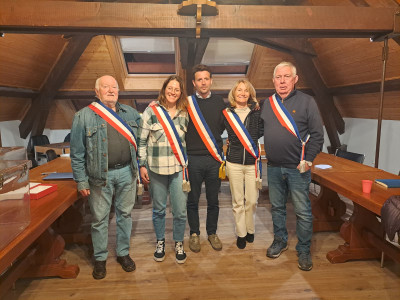 maire et adjoints - Conseil installation 20 03 2026