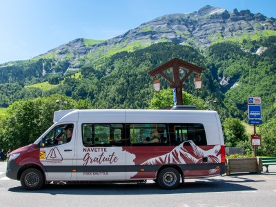 Navette été - Photo les Contamines Tourisme