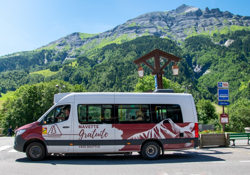 Navette été - Photo les Contamines Tourisme