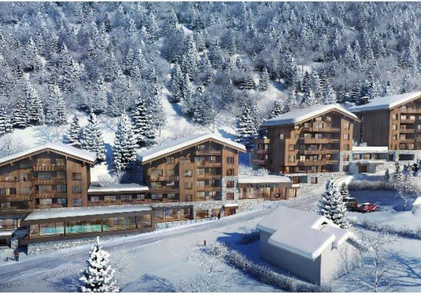 perspective projet MGM Les Contamines-Montjoie