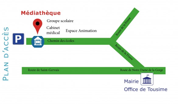 plan d'accès