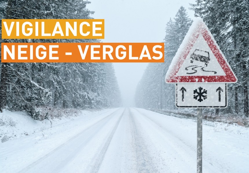 Vigilance Orange Neige et Verglas 