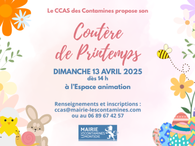 Visuel Coutère 13 avril 2025