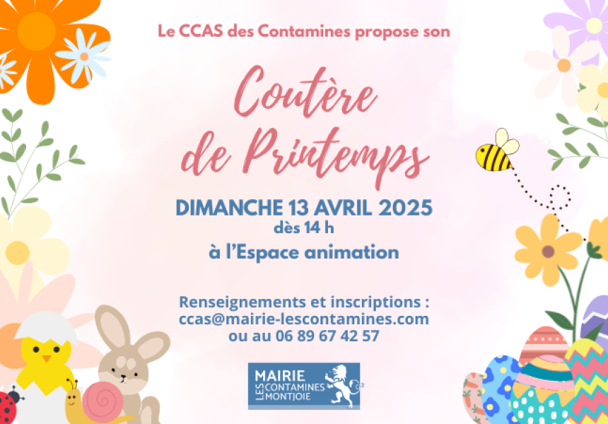 Visuel Coutère 13 avril 2025